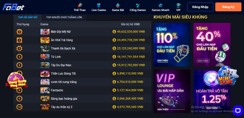 Sảnh DreamGaming CEO666